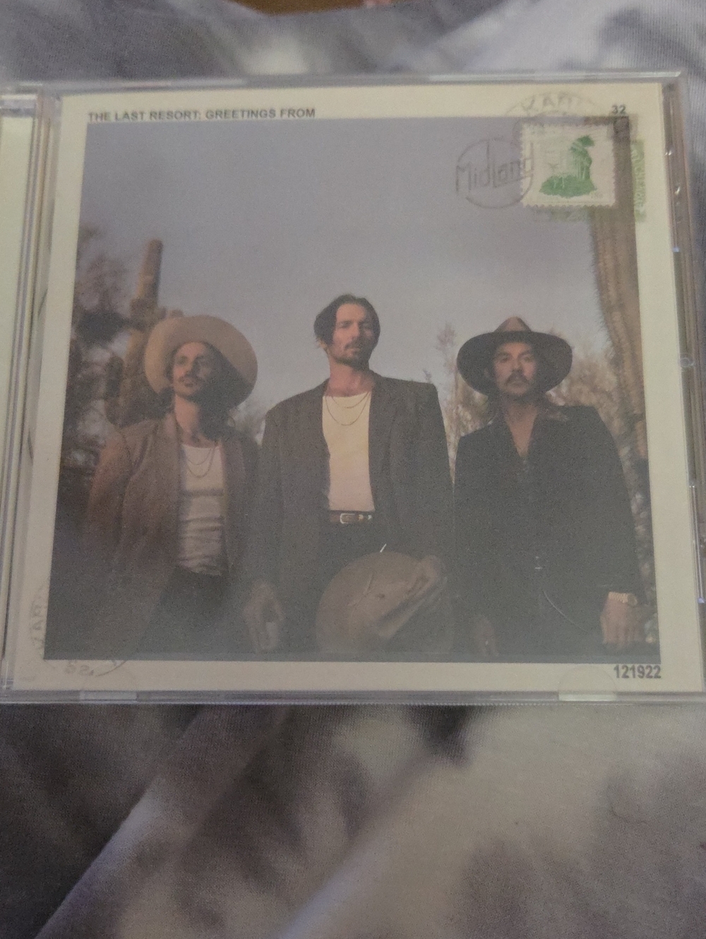 The Last Resort: Greetings From CD - Vintage Band Photo Cover